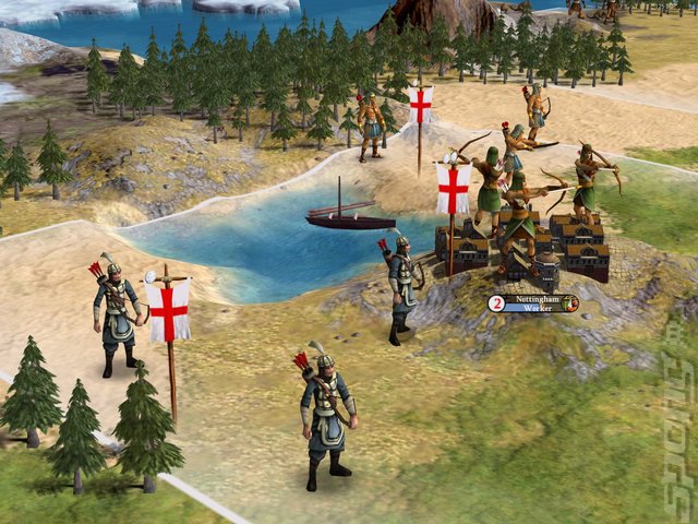 Sid Meier's Civilization IV: Warlords - PC Screen