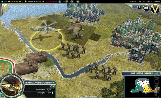 Sid Meier�s Civilization V - PC Screen