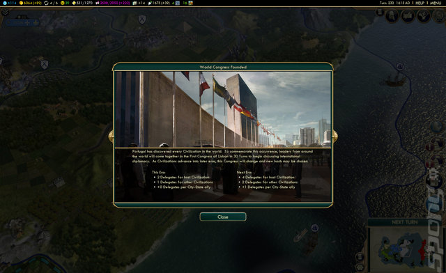 Sid Meier's Civilization V: Brave New World - PC Screen