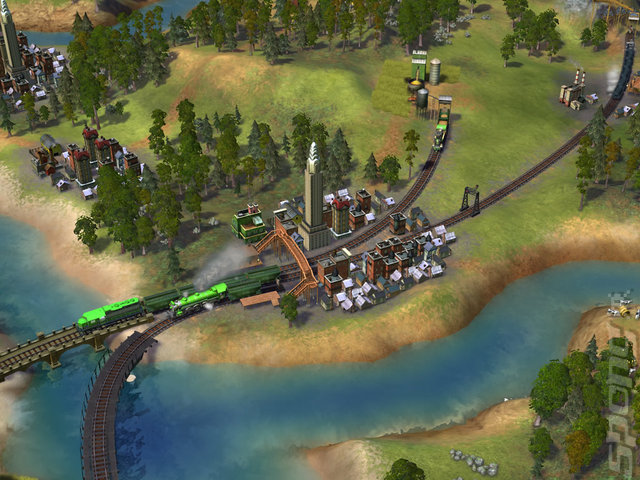 Sid Meier's Railroads! - PC Screen