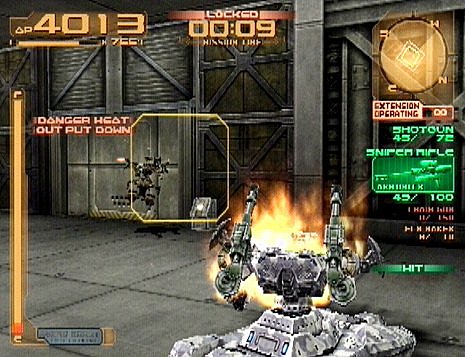 Silent Line: Armored Core - PS2 Screen