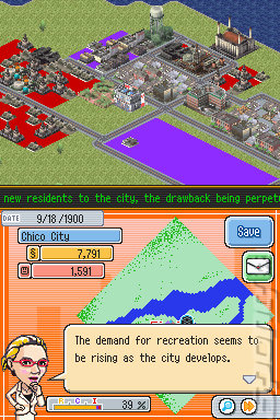 SimCity DS: New Screens! News image