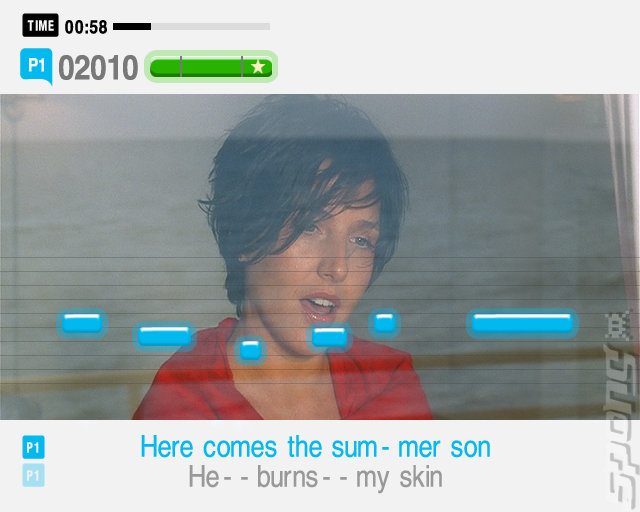 SingStar Summer Party - PS2 Screen