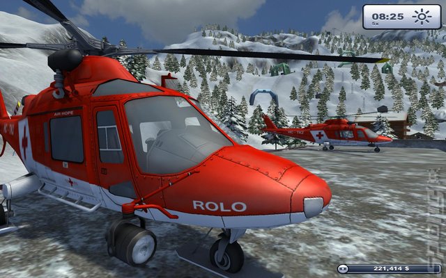Ski Region Simulator - PC Screen