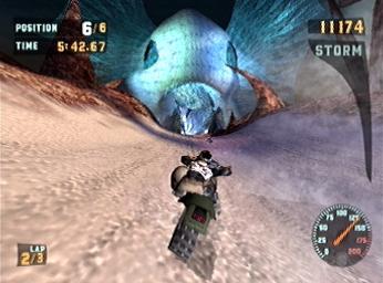 Sled Storm - PS2 Screen