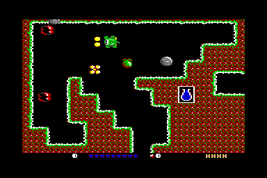 Slimey's Mine - C64 Screen