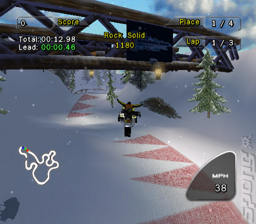 SnoCross 2 Featuring Blair Morgan - PS2 Screen