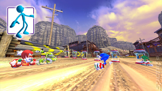 download xbox 360 kinect sonic free riders for free