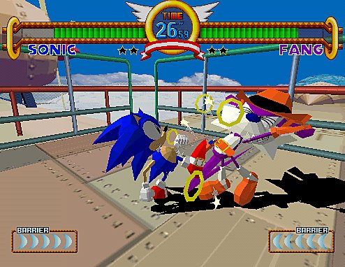 Sonic Gems Collection - PS2 Screen