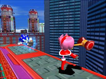Sonic Heroes - Xbox Screen