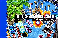 Sonic Pinball Party - GBA Screen