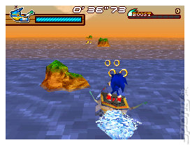 Sonic Rush Adventure - DS/DSi Screen