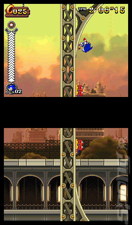 Sonic Rush Adventure - DS/DSi Screen