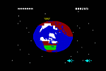 Space Sentinel - C64 Screen