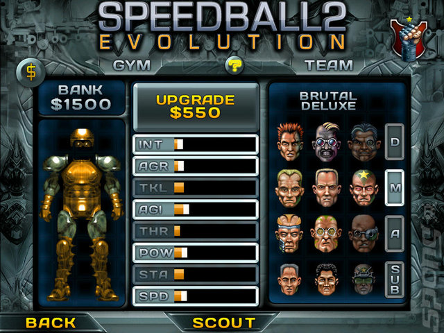 Speedball 2 Evolution - iPad Screen
