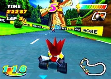 Speed Freaks - PlayStation Screen