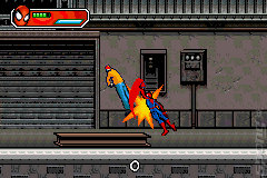 Spider-man: Battle for New York - GBA Screen