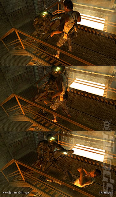 Tom Clancy's Splinter Cell Essentials - PSP Screen