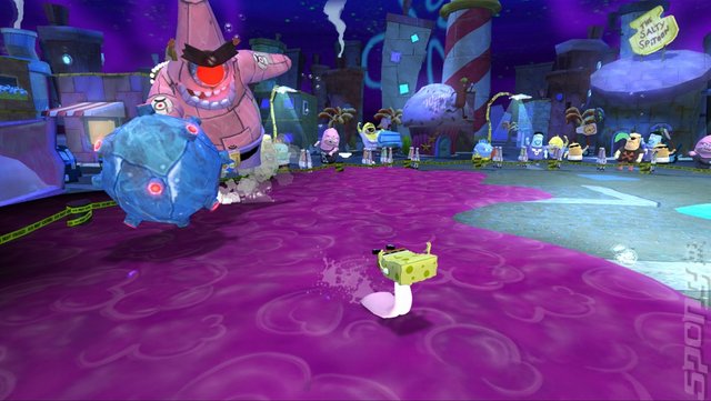 SpongeBob's Truth or Square - PSP Screen