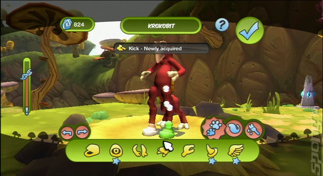 Spore Hero - Wii Screen