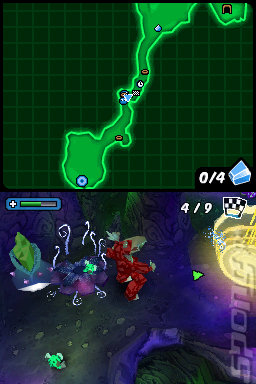 Spore Hero Arena - DS/DSi Screen