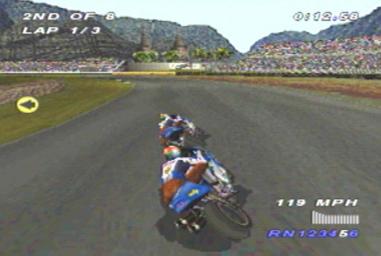 Sports Superbike - PlayStation Screen