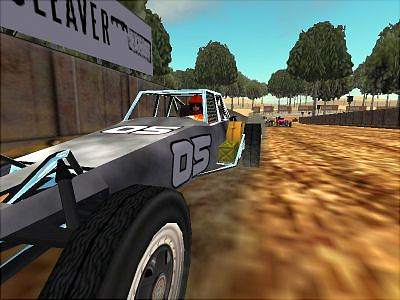 Sprint Car Challenge - PS2 Screen