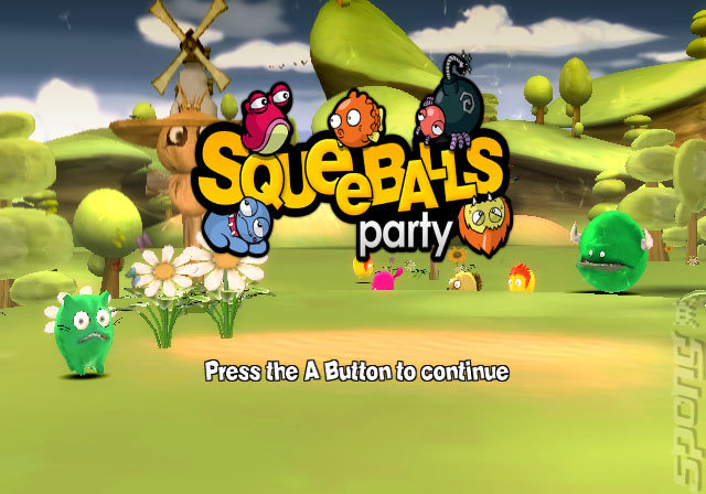 Squeeballs Party - Wii Screen