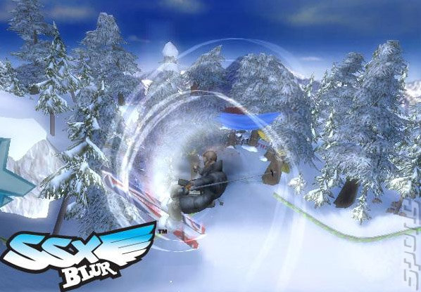 SSX Blur - Wii Screen