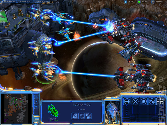 Starcraft II: Wings of Liberty - Mac Screen