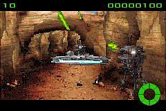 Star Wars: Flight of the Falcon - GBA Screen