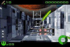 Star Wars: Flight of the Falcon - GBA Screen