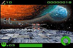 Star Wars: Flight of the Falcon - GBA Screen