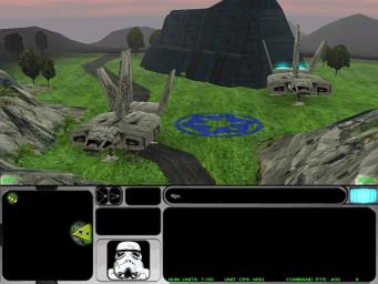 Star Wars: Force Commander - PC Screen