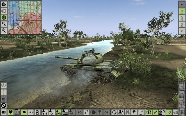 Steel Armor: Blaze of War - PC Screen