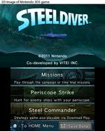 Steel Diver - 3DS/2DS Screen