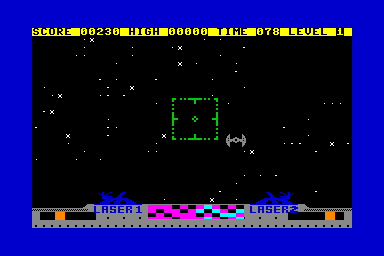 Stellar Wars - C64 Screen
