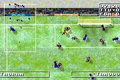 Steven Gerrard's Total Soccer 2002 - GBA Screen