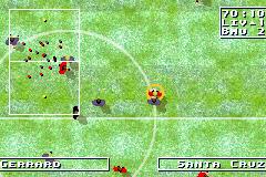 Steven Gerrard's Total Soccer 2002 - GBA Screen