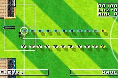 Steven Gerrard's Total Soccer 2002 - GBA Screen