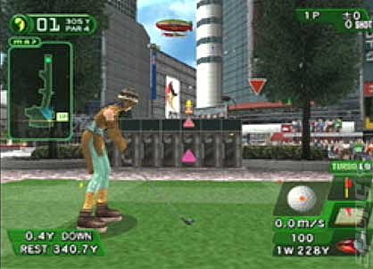 Street Golfer - PS2 Screen