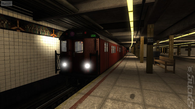 Subway Simulator: New York: Queens - Manhattan Line 7 - PC Screen