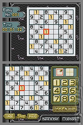 Sudoku Master - DS/DSi Screen