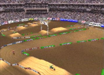 Supercross 2000 - PlayStation Screen