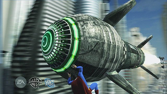 Superman Returns: The Videogame - PS2 Screen