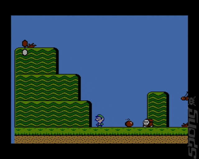 Super Mario Brothers 2 - NES Screen
