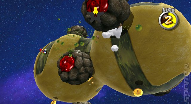 Super Mario Galaxy Website Goes Live - Screen Splurge News image