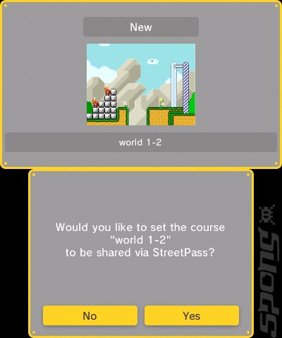 Super Mario Maker - 3DS/2DS Screen
