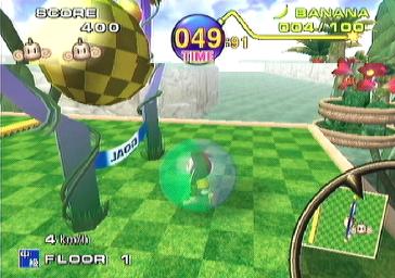 Super Monkey Ball - GameCube Screen