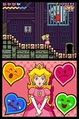 Super Princess Peach - DS/DSi Screen